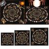 Moonphases Plant Tarot Tablecloth Altars Cloth Astrologys Divinations Tapestry