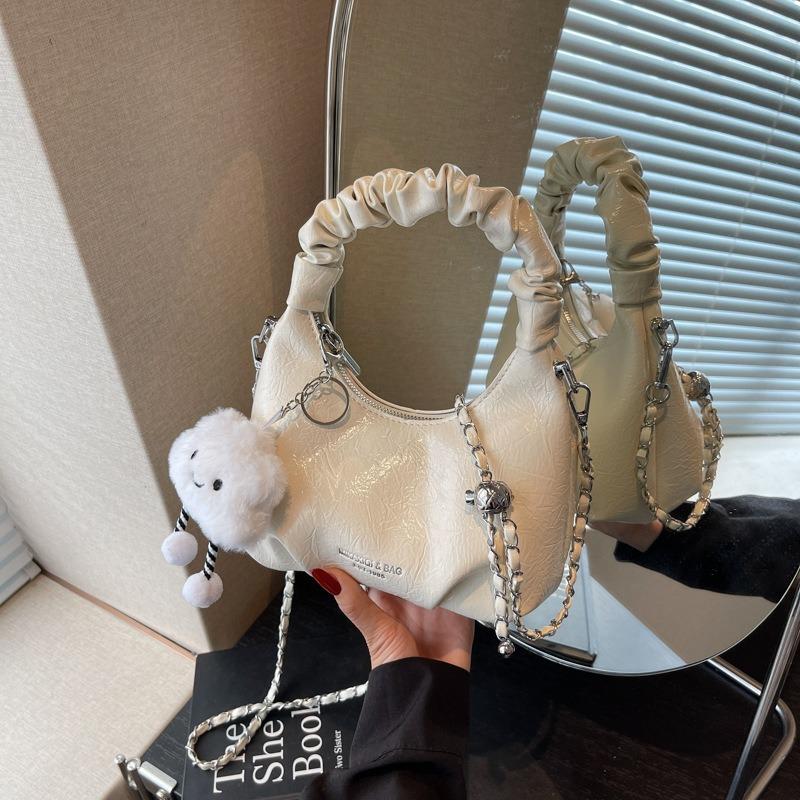 New feel hand bag women's trendy summer popular fashion commuter shoulder messenger bag dumpling bag