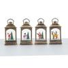 Christmas Water-Filled Lantern Night Light - Festive Desktop Ornament & Decoration Gift