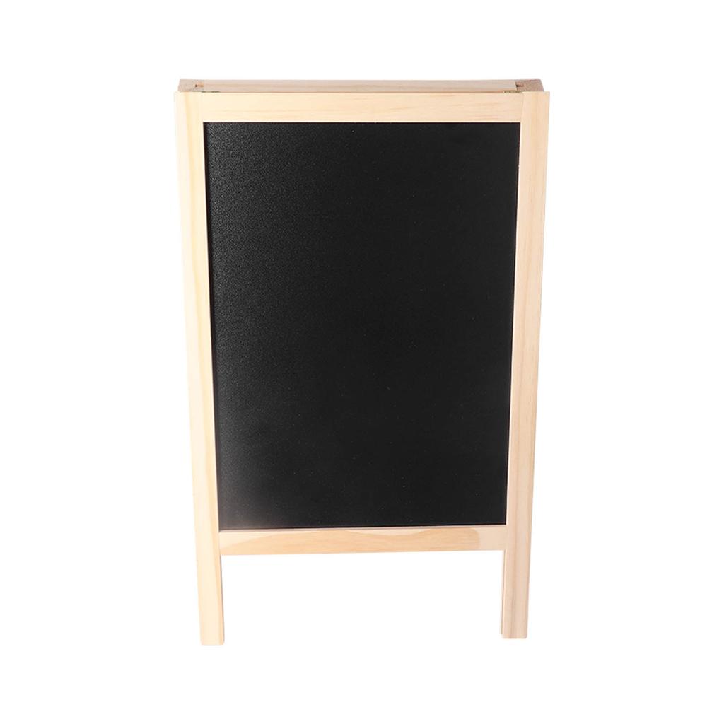 Kids Easel Double Sided Foldable Standing Large Painting Space Poplar Structure Wooden Easel 25x40cm with Accessories