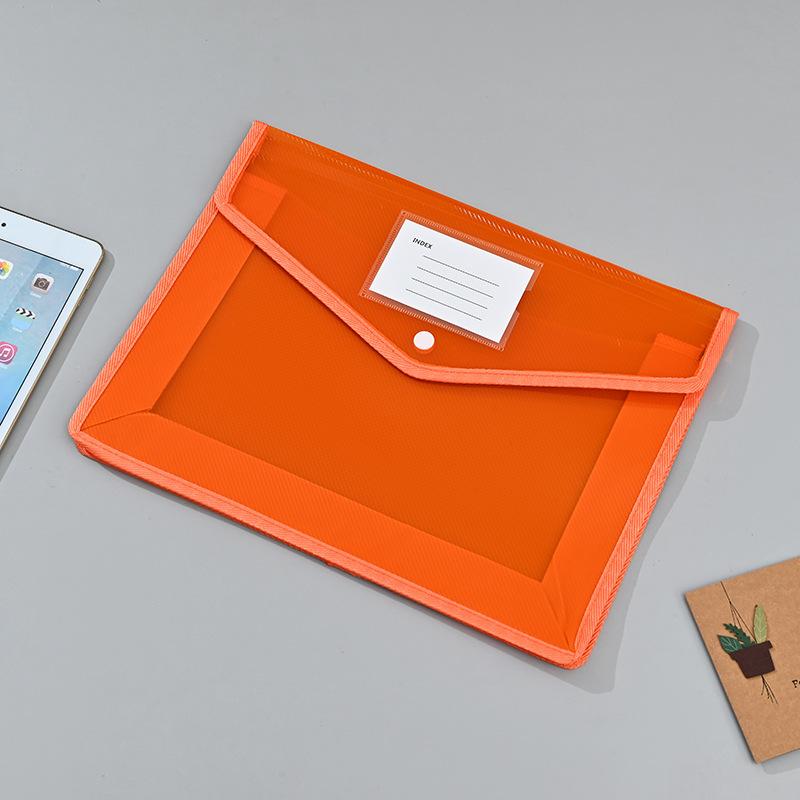 Large Capacity Folder Large Capacity Office Archive Bag Test Paper Storage Bag Waterproof A4 Document Bag For Office School