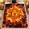 FlaneldeckeManchester United FC Warme Weiche Überwurfdecke für den Innenbereich Sofa Bett Wohnzimmergebrauch