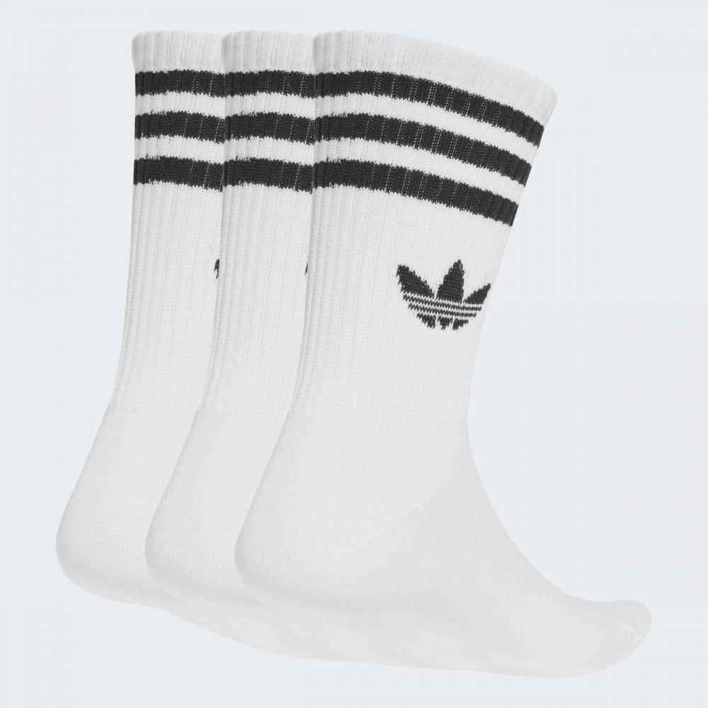 Adidas Unisex 3 Stripe Crew Socks Jv7401
