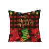 Linen Christmas Pillowcase Home Christmas Sofa Pillowcase Christmas