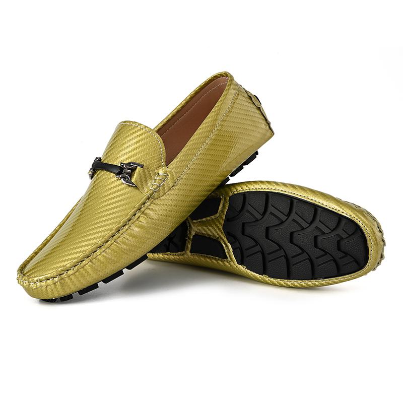 Módní mokasíny Pánské ručně vyráběné ležérní nazouvací boty PU kůže Pánské mokasíny Venkovní pohodlné prodyšné Pánské řidičské boty