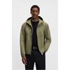 BOSS Men's Washable Poplin Hooded Jacket
