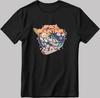 Space Mountain Mickey Mouse Short Sleeve White-Black Men's / Women N159