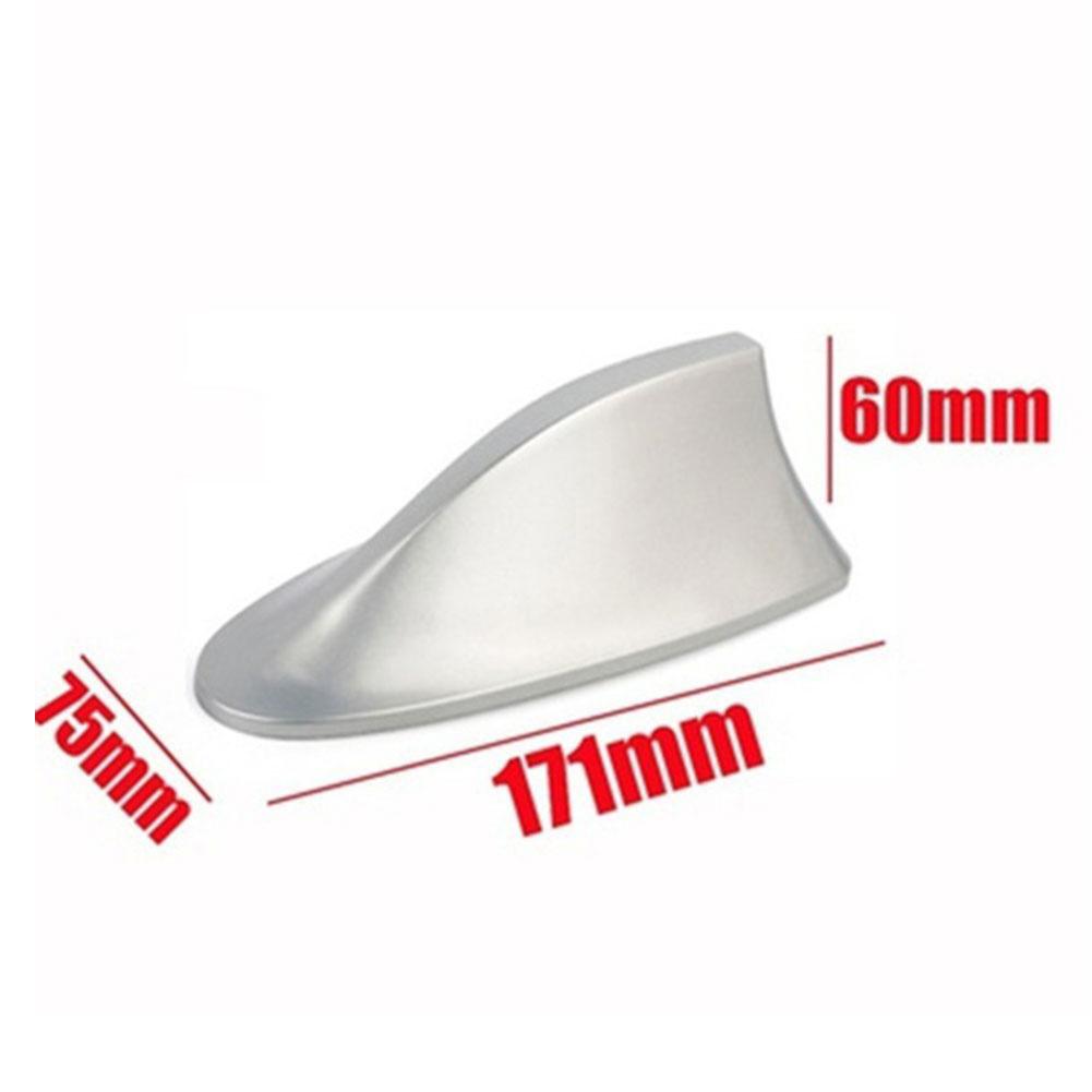 Car Decoration Shark Fin Antenna With Signal For Radio Antenna Roof Tail Antenna Free Punching
