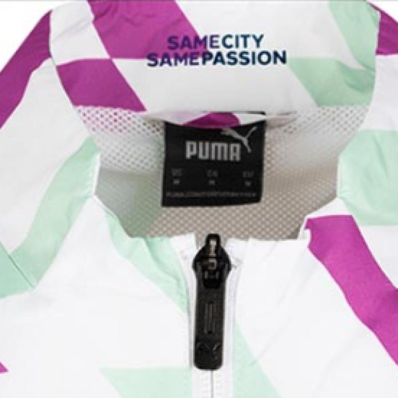 Puma Galleria Puma Man City Pre Match Windrunner Windbreaker Jacket Jumper