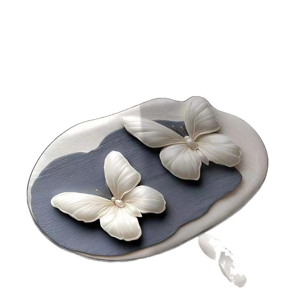 Irregular 3D Flower Diatom Mud Bathroom Anti-slip Absorbent Floor Mat