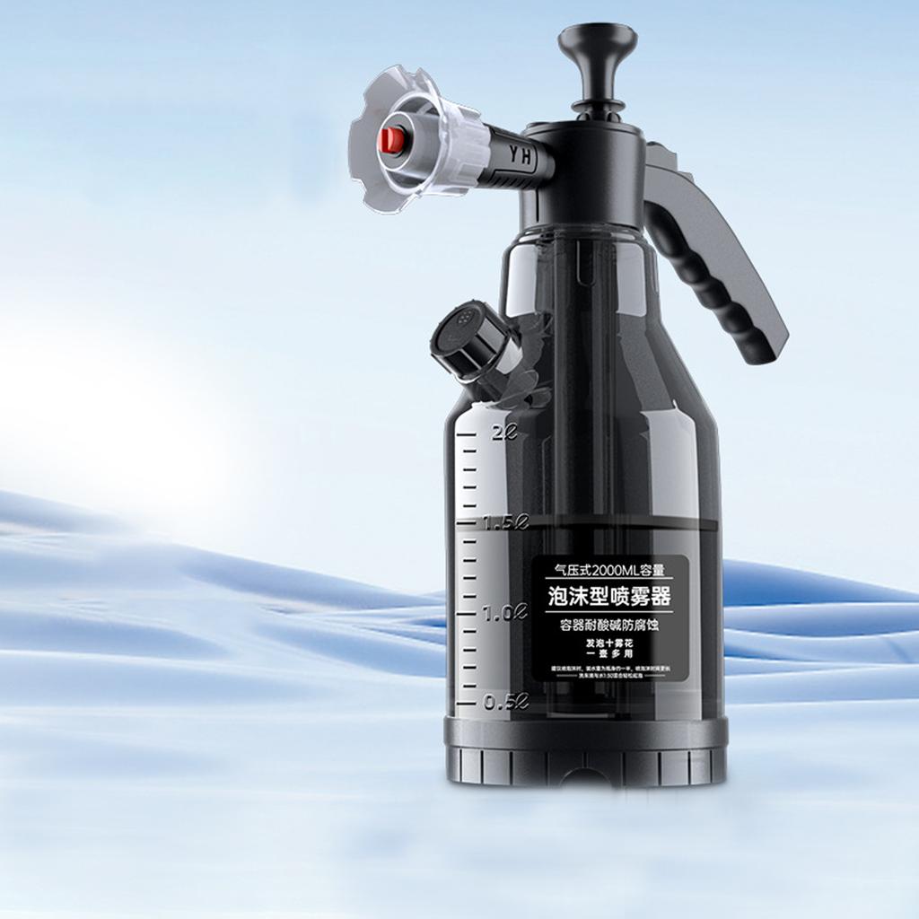 Snow Foam Water Gun for Car Wash 2L Snow Foam Lance for Gardening Watering Sprayer Foam Cannon Car Accessories  Hand Pump