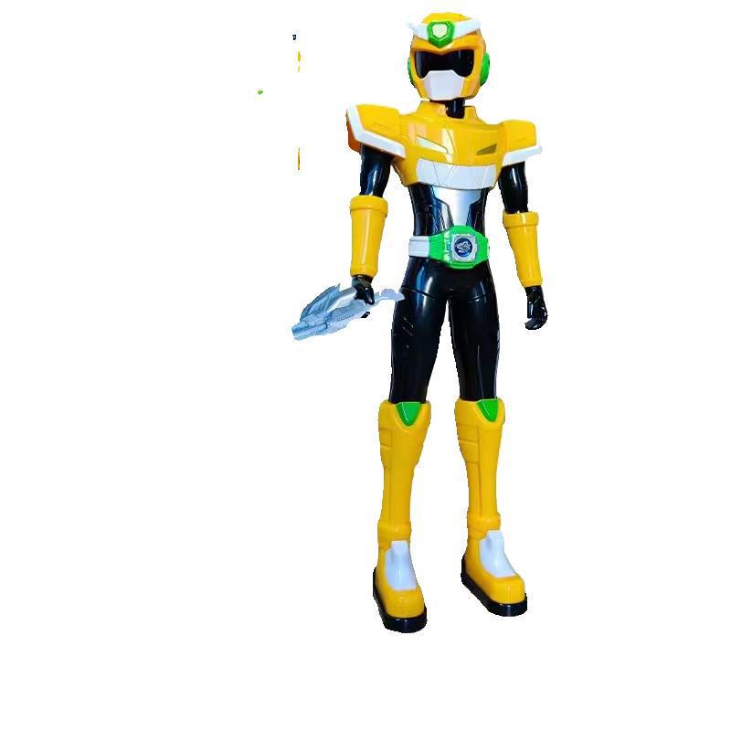 Mini Force X Leo Max Action Figure - Sound & Light Transformer Toy for Kids