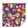 Wallpaper Small Flowers Blue and Purple for Living Room and Bedroom 50x1000
