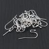 100pcs DIY Earring Hooks Findings 21x16mm Metal DIY Jewelry Making Accessories Brass Hook Earwire Earrings
