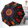 1PC Mandala Artwork Personality Umbrella with 8 Frames, Automatic Open, Durable Frame, Quality Craftsmanship Y250912159