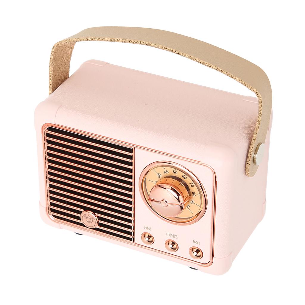 Retro Bluetooth Speaker HiFi Stereo Fast Transmission Low Power Consumption Portable Vintage