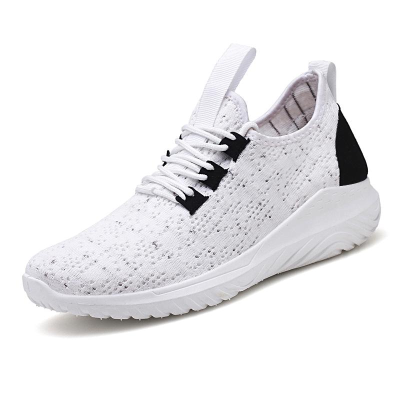 Men'S Shoes Autumn Fly-Woven Shoes Casual Sports Shoes Men'S Soft-Soled Breathable Sports Shoes