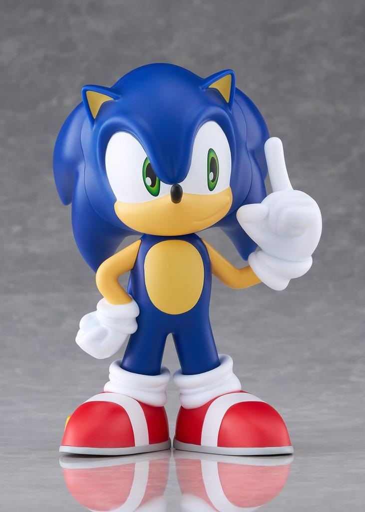 Bellfine SoftB Half Sonic the Hedgehog Height 150mm PVC Finished Figure BF182 Approx. Non-scale Pre-painted