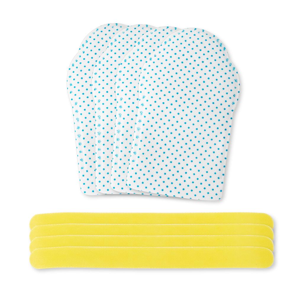 20PCS Disposable Pet Dogs Shoes Waterproof Booties Footwear for Outdoor Protect Booties with Self Adhesive Bandage