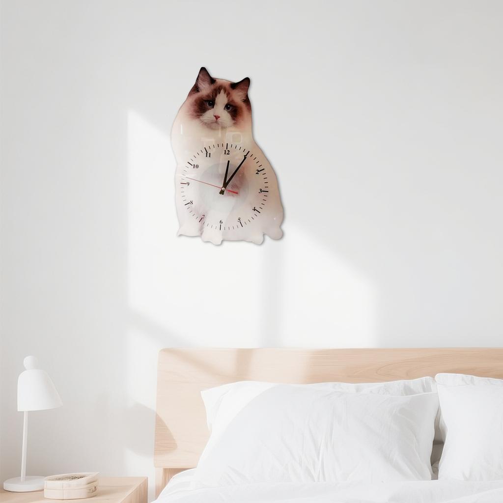 Customized Animal-shaped Pattern Creative Living Room Clock