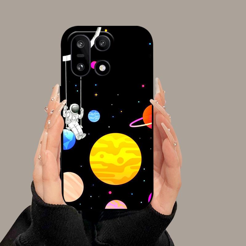 For OnePlus 15 5G Case Cute Cartoon Painted Soft Silicone Back Cover For OnePlus15 One Plus 15 TPU Bumper Full Protection Fundas
