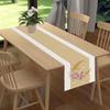 2D Single Print Ramadan Table Runner Washable Ramadan Decorations Muslim Party Supplies