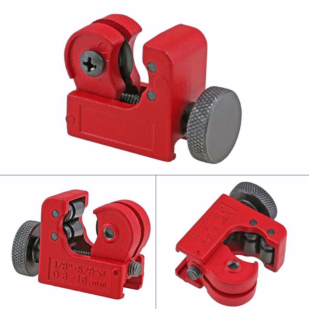 Tube Cutter Mini Tube Cutting Tool For 1/8" to 5/8" Tube Pipe Cutter Stainless Steel Aluminium PPR Plastic Pipes Cutter