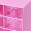 Storage Box Large Capacity Space-saving PP Drawer Type Desktop Pen Makeup Organizer Box for Home