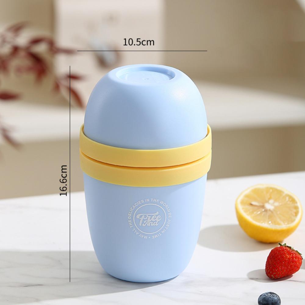 Seal Breakfast Cup Milk Cup Double Layer Fruit Salad Food Storage Box Overnight Oats Container