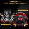 Motorcycle LED Turn Signal Lights 8mm Mini Flashing Light For Honda CBR500R CBR650F CB500X CRF250L MSX125 12V Moto Indicator