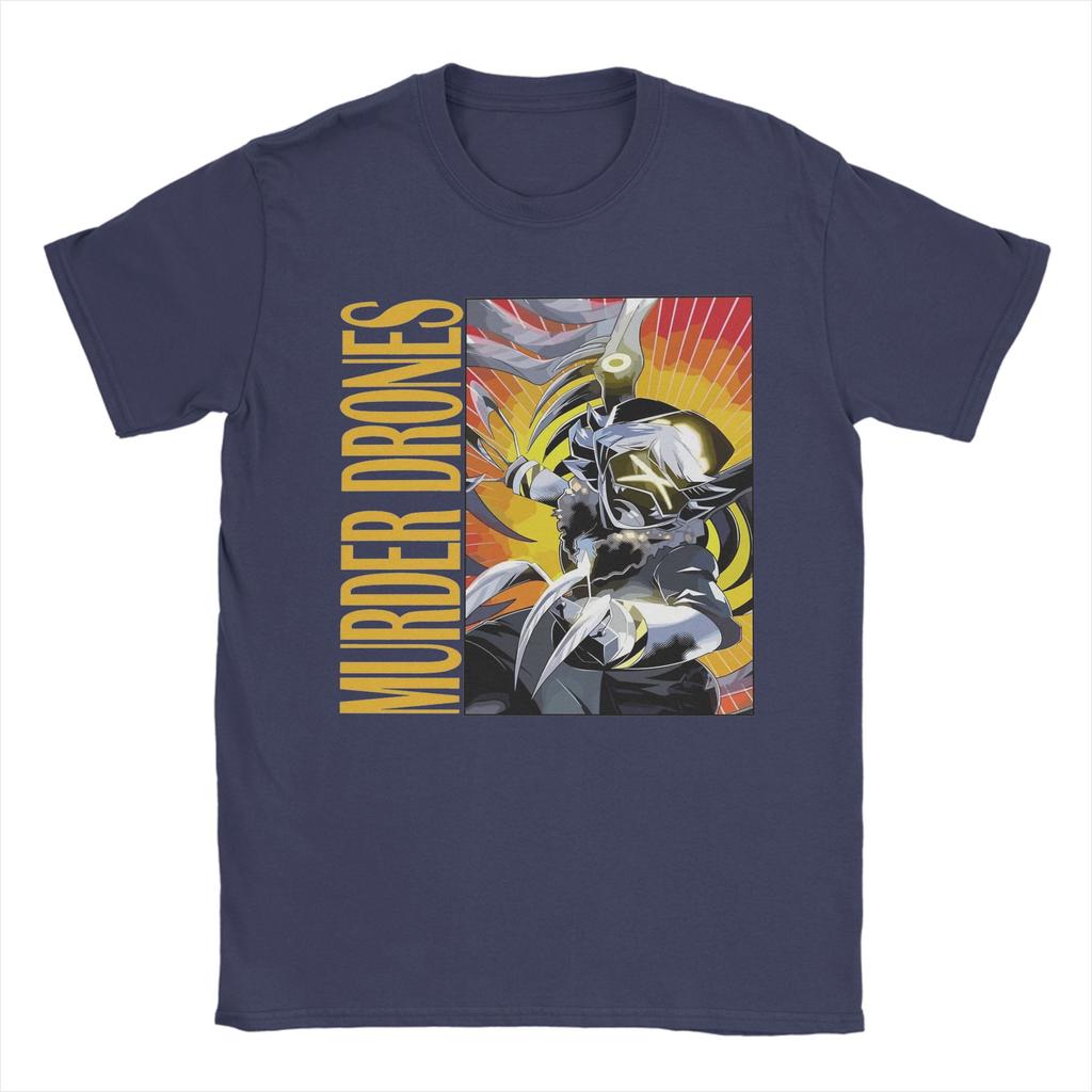 Men T-Shirt Murder Drones Fashion Cotton Tee Shirt Short Sleeve T Shirt Round Collar Clothes Gift Idea