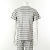 VenuS Men S Loungewear Top Melange Stripe vevS121m