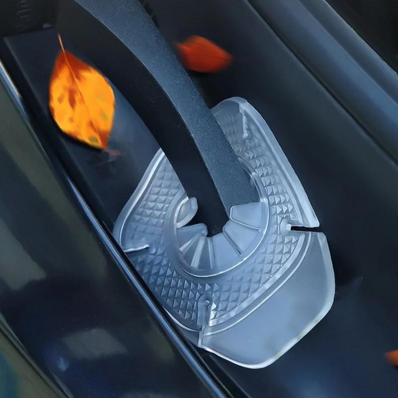 2PCS Car Windshield Wiper Arm Bottom Hole Protective Cover Silicone for Dustproof Prevent Debris Sleeve Auto Vehicle Accessories