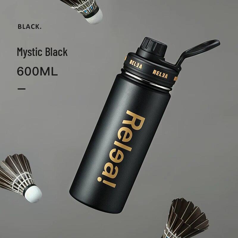 RELEA Изолированный термос из нержавеющей стали 316L с трубочкой