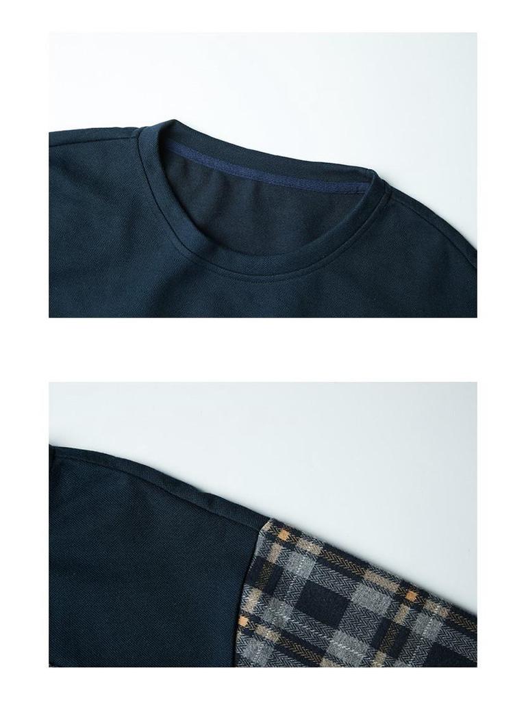 Women's Hoodless Sweatshirt: Stylish Long-Sleeved Top for Spring, Autumn & Winter 2023 - Large & Petite Sizes Available