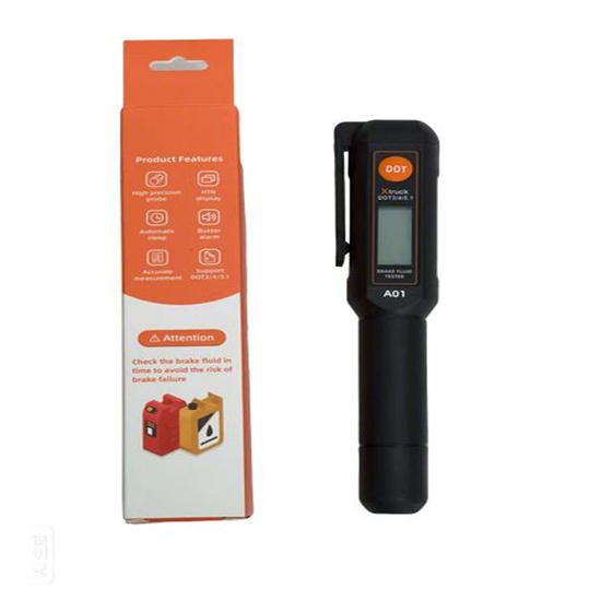 Electronic Brake FluidTester Pen Car OilMoisture Meters Displayscreen Indicator Light