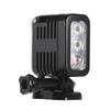 Waterproof LED Video Light Diving Light 5500 6000K 300Lux Underwater 30m Wide Angle Micro USB Charging for GoPro Hero 7