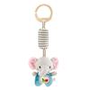 Happy Monkey Infant Plush Mobile Toy: Soothing Bed and Car Hanging for Early Education