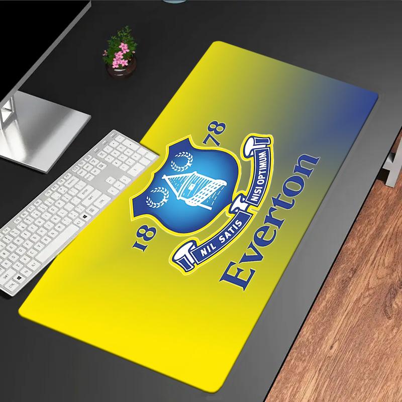 Everton Football Club Wappen Mauspads, Gummibasis, Mauspads für Gamer und Bürogebrauch, Gaming Schreibtisch , Leicht zu reinigende Matte Weihnachts-Fan-Geschenke