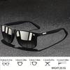 1-4Pcs Vintage Square Sunglasses Men Luxury Brand Designer UV400 Anti-Glare Fishing Driving Eyewear