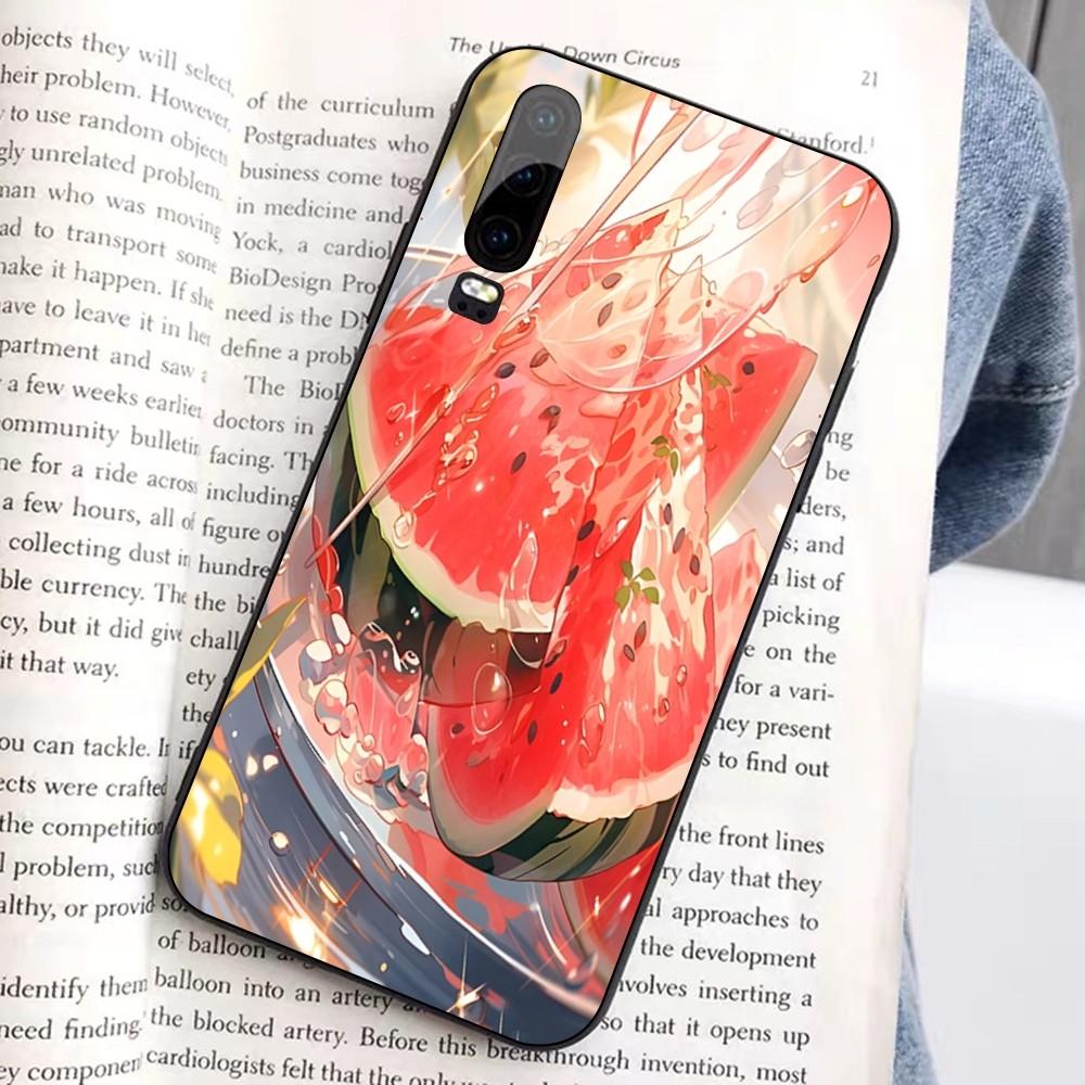 Fruit Watermelon Phone Case For Huawei Honor 10 Lite 9 20 7A 9X 30 50 60 70 Pro Plus Soft Silicone Cover