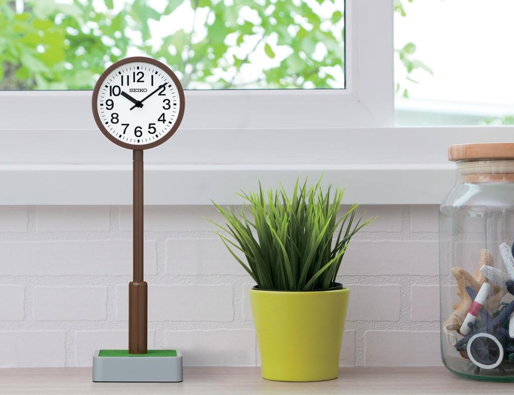 Seiko Clock Table Clock Quartz Clock Pole Clock 305 x 88 x 85mm BZ803B