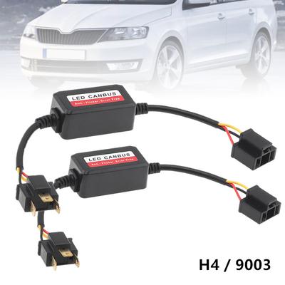 2PCS LED Car Headlight Canbus Decoders Resistor Anti Flicker Conversion Kit Error Free Decoder H1 H4 H7 H8 H11 H13