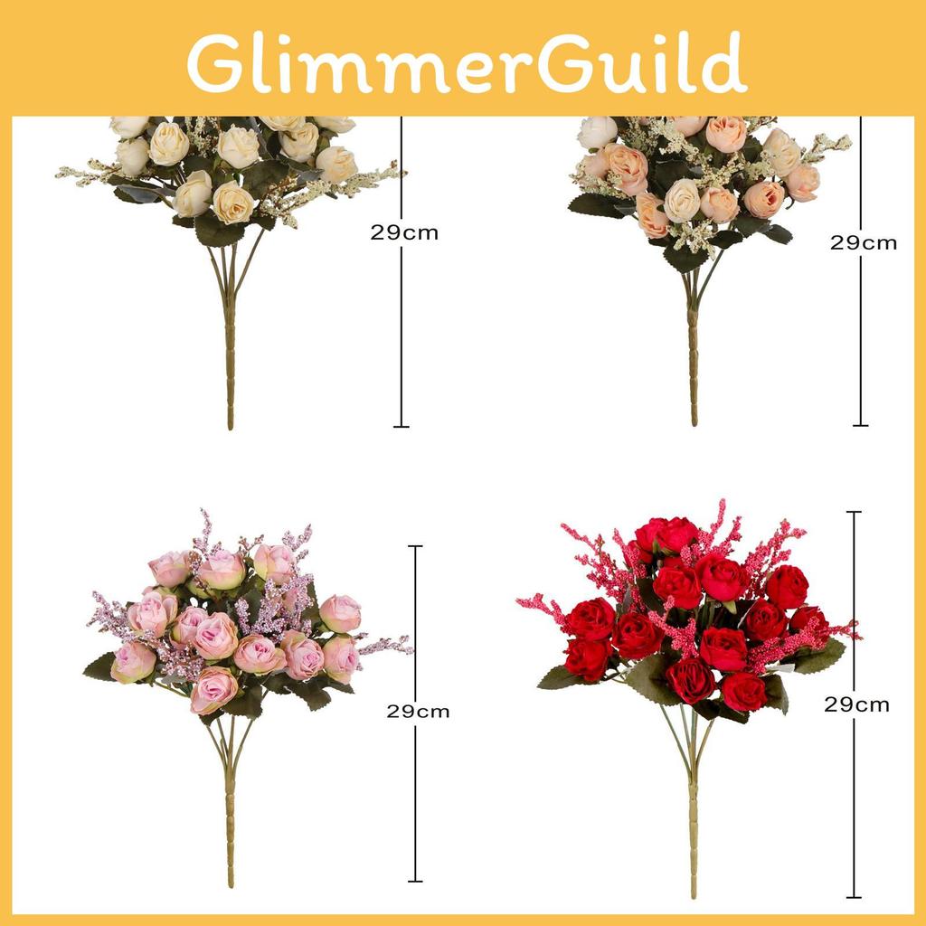 Künstliche Rose mit feiner Handwerkskunst für Innendekoration und romantische Geschenkideen