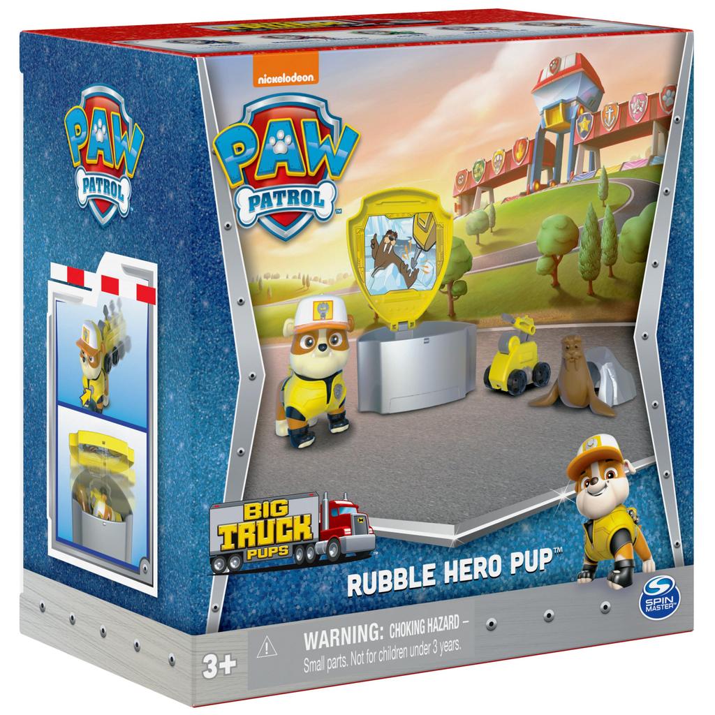 Paw Patrol Rubble Hero Pup Action Figure