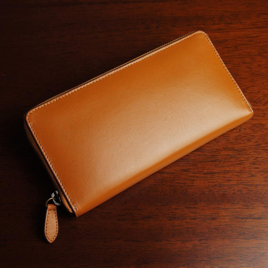 Long Wallet for Men and Genuine Round Garcon Wallet with Box Coin Purse E-mono Women, Leather, Zipper, (Green)