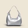 Classic Pebbled Leather Tote Shoulder Bags, Minimalist Underarm Purse, Versatile Casual Handbag for Everyday Use & All Occasions