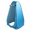 Outdoor Privacy Tent with Fixed Nail Blue Automatic Open Large Space Sun Protection Portable Shower Tent for Hiking