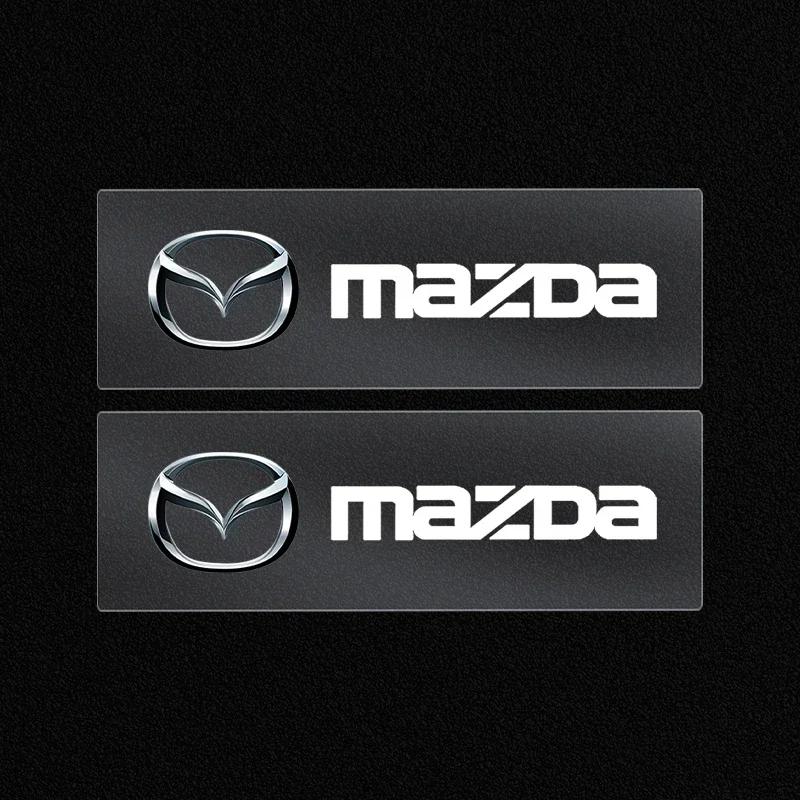

For Mazda 3 Alexa CX-4 CX5 CX-5 CX8 CX-8 CX-30 CX9 CX-9 Car Window Lift Button Sticker Steering Wheel Emblems Decal Car Styling
