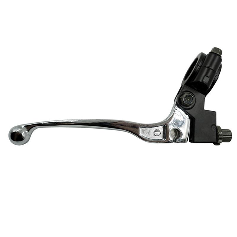 1 ks univerzální páky brzdové spojky na řídítka motocyklu, bubnová brzdová páka, sestava řídítek pro terénní jezdce na čtyřkolce